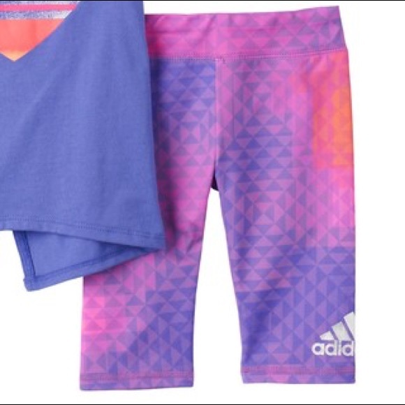 adidas Other - 2/$15 NWT Adidas Girls 4 Leggings